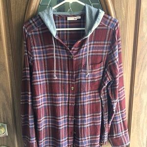 SO Tunic Flannel with hood